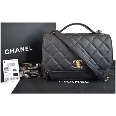 chanel black medium flap in caviar|CHANEL Caviar Quilted Medium Business Affinity .